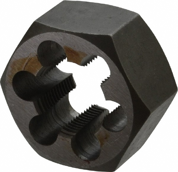 Picture of Value Collection 365-1067 7/8-18 Carbon Steel Hex Die Threading Die